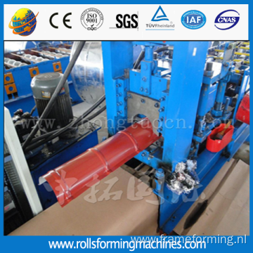 Metal Roofing Cost Ridge Cap Making Machine